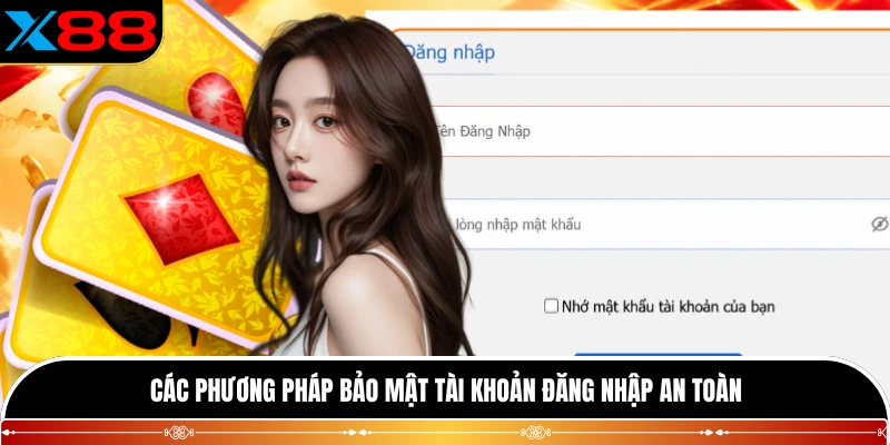 Các phương pháp bảo mật tài khoản đăng nhập an toàn